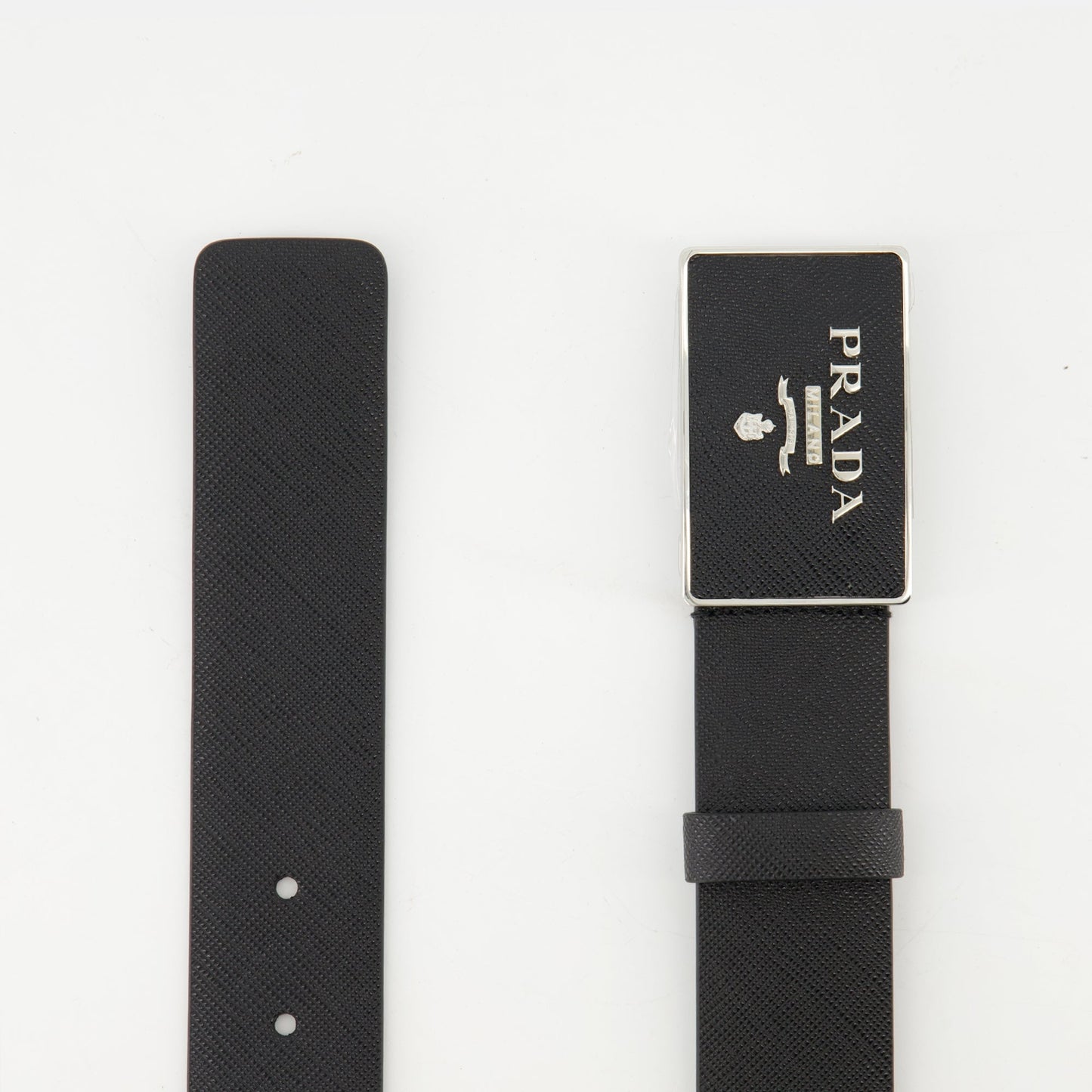 Saffiano Leather Belt