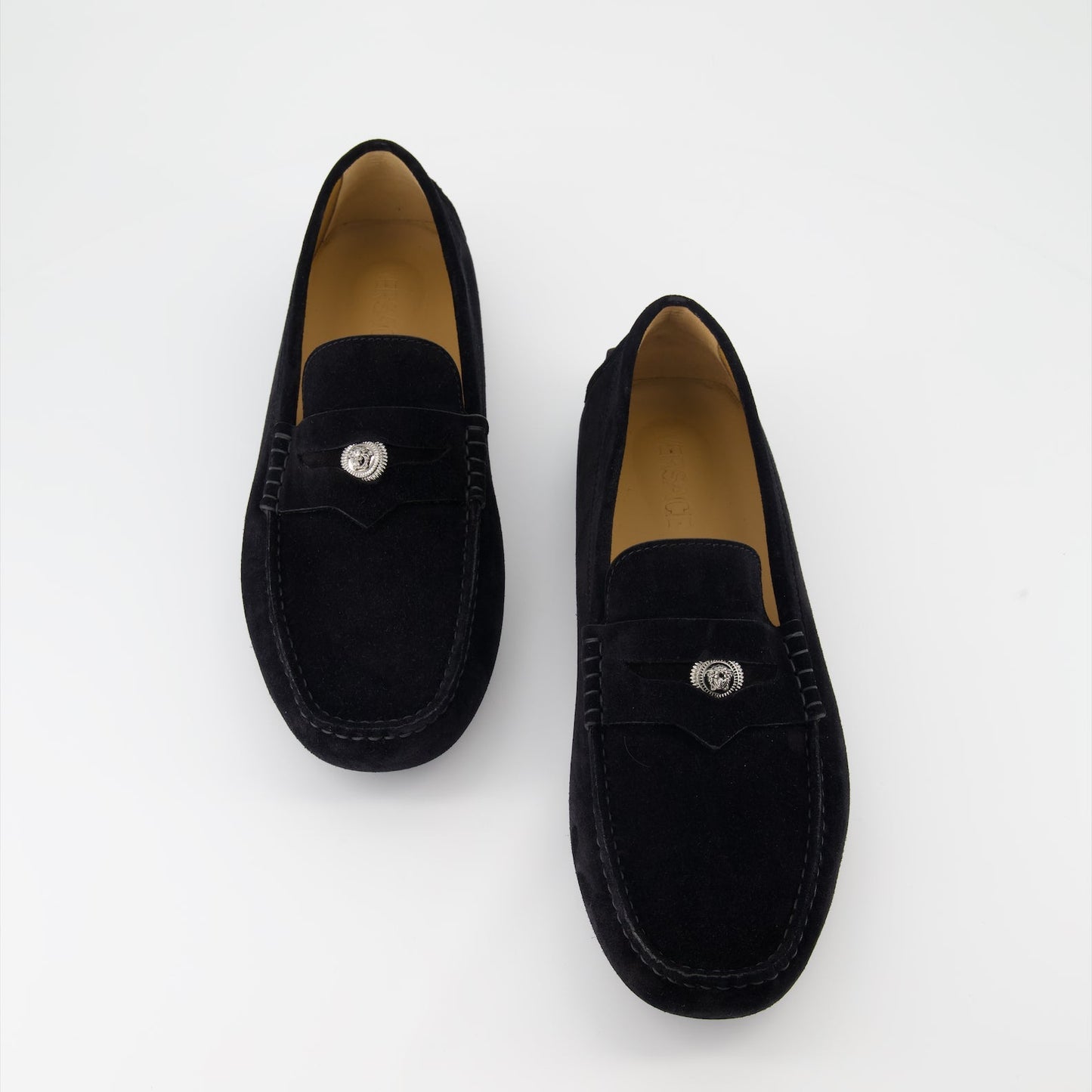 Suede Loafers