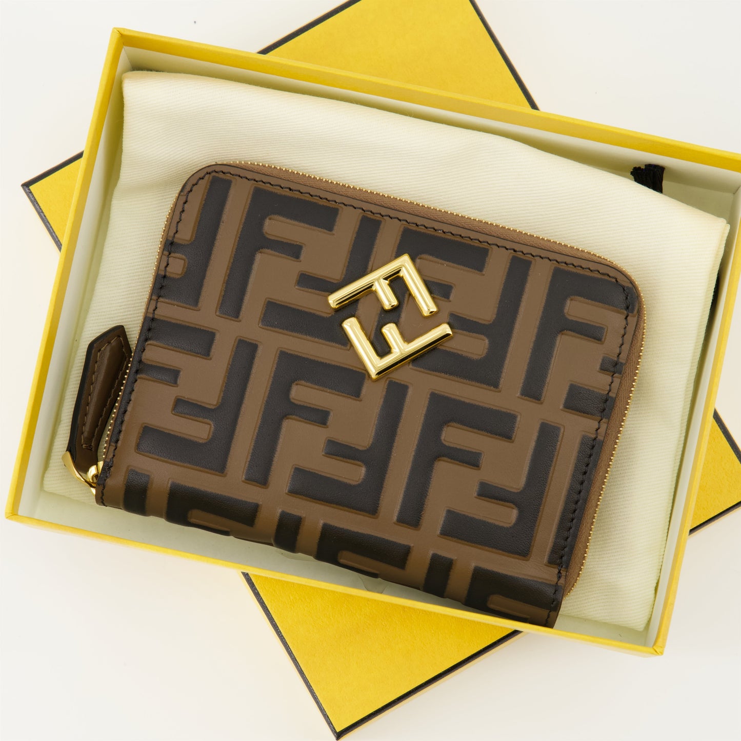 FF Diamonds Zipper Wallet