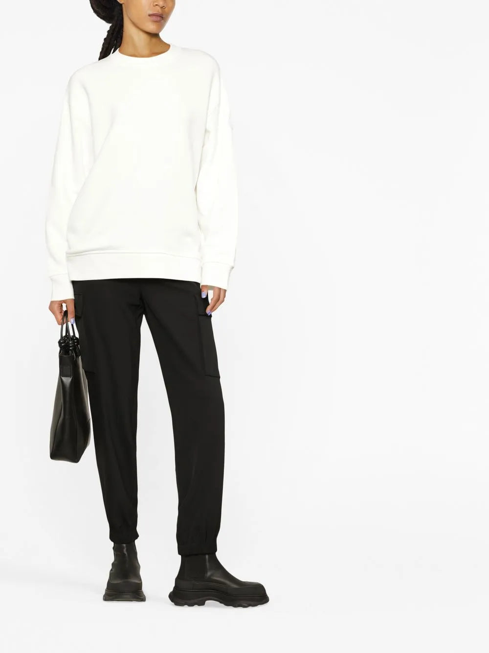 Metallic Logo Sweatshirt