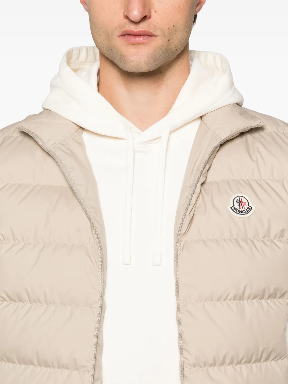 Contrin Sleeveless Puffer Jacket