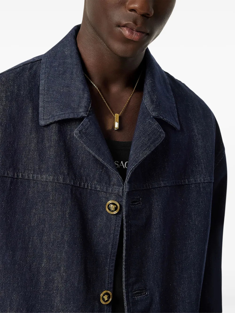 Raw Denim Coat