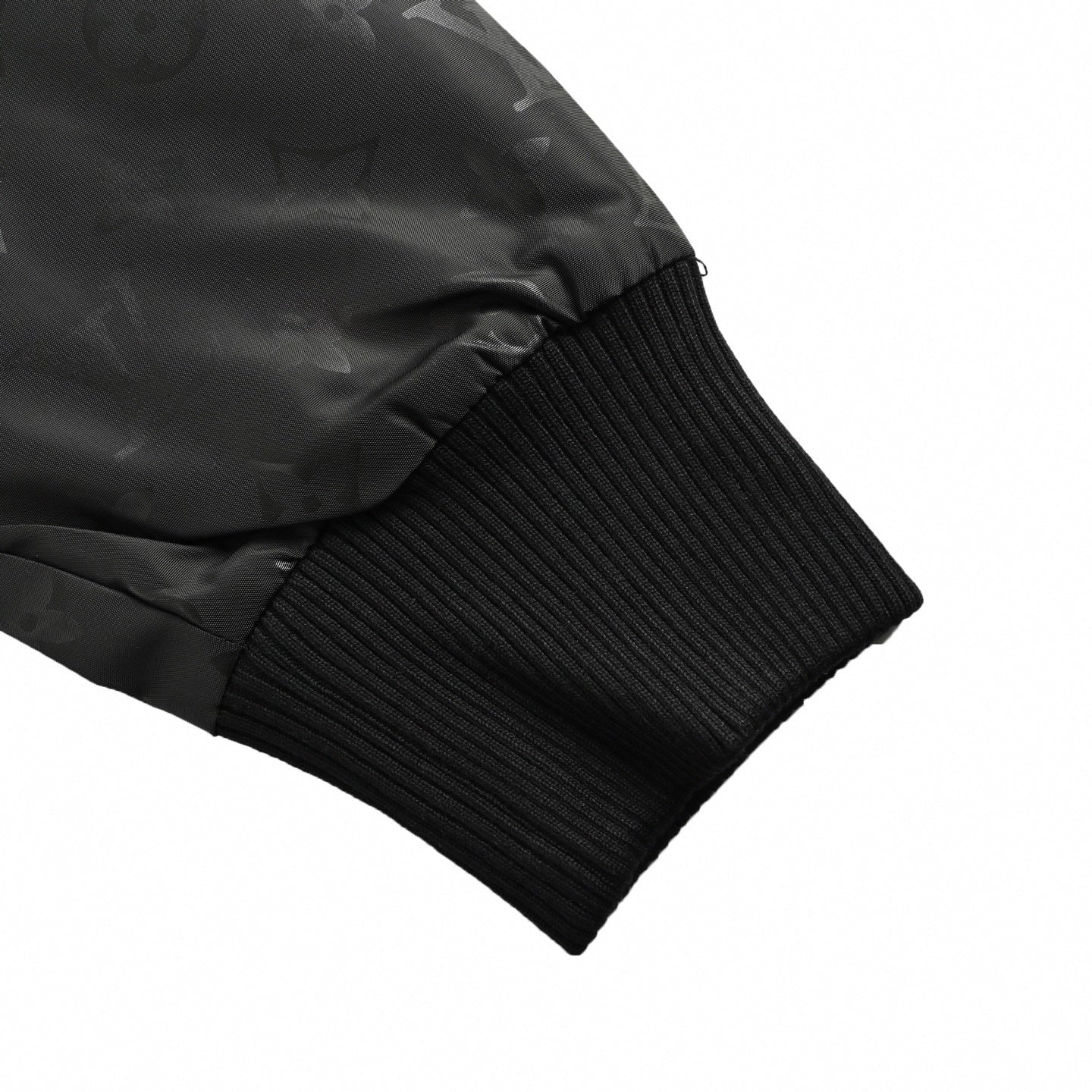 Monogram Hooded Windbreaker – Black Technical Edition