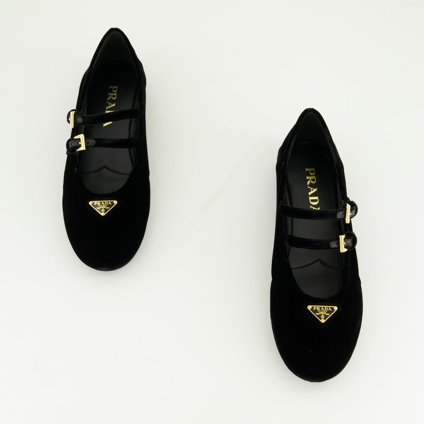 Velvet Ballet Flats