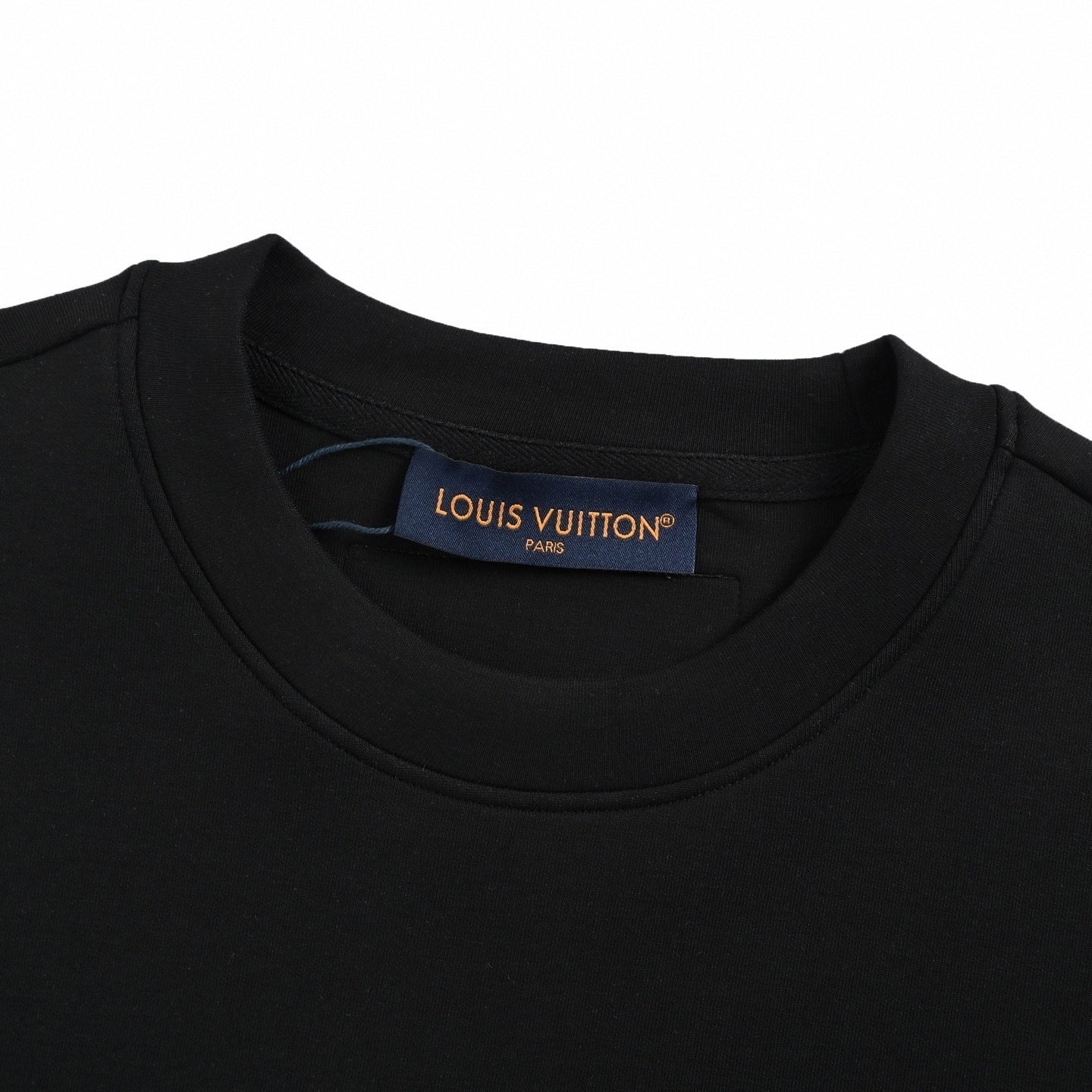 Multicolor Embroidered Monogram Crewneck