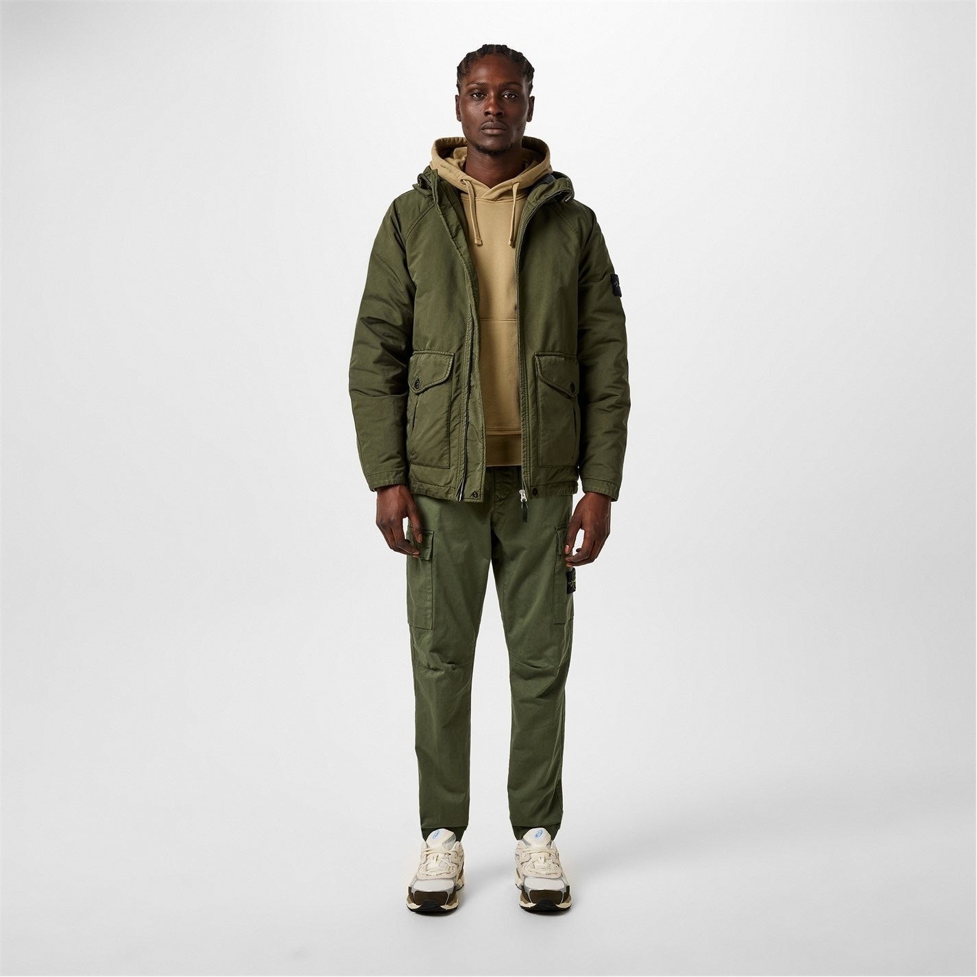 Stone Island Raso Cargo Trousers