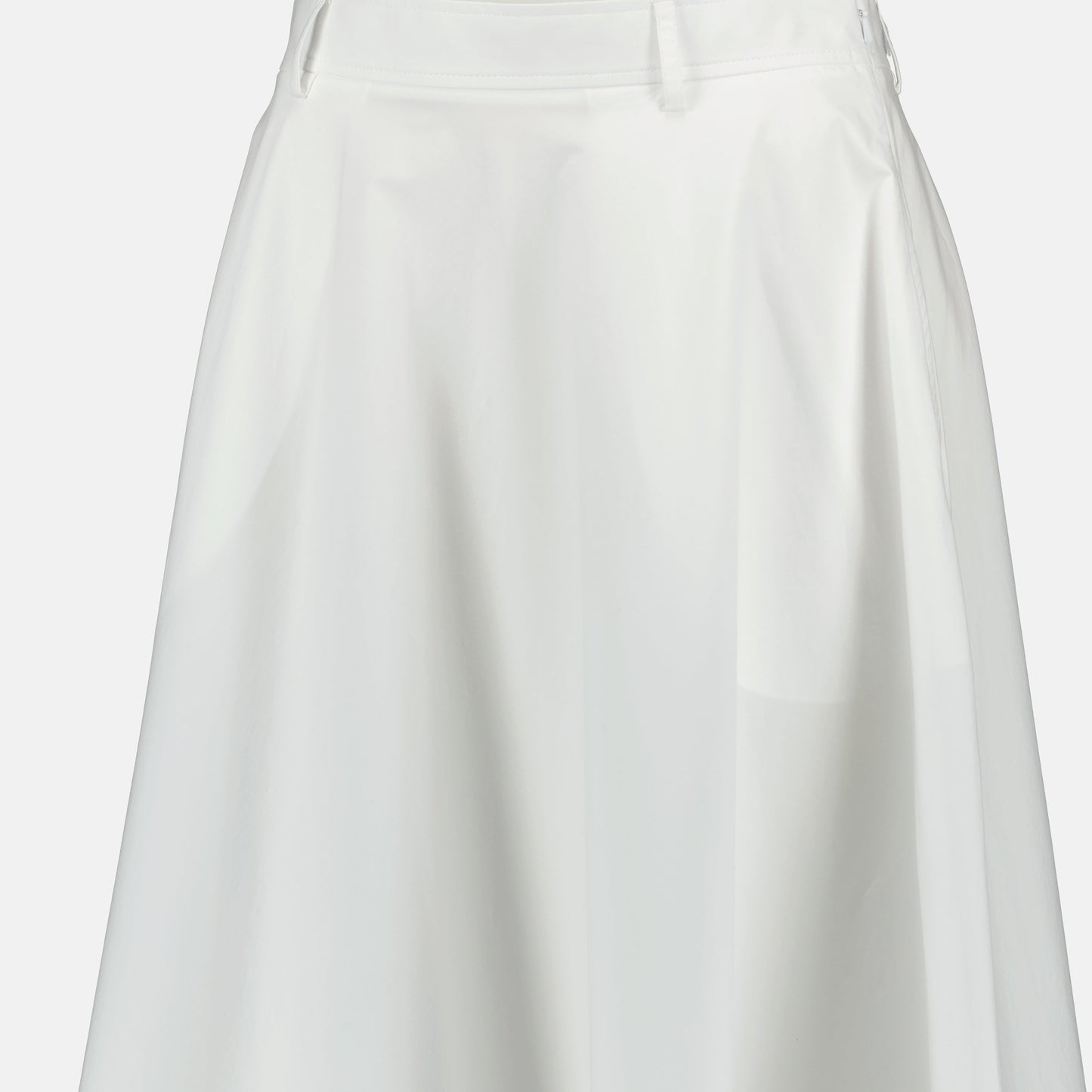 Long Poplin Skirt