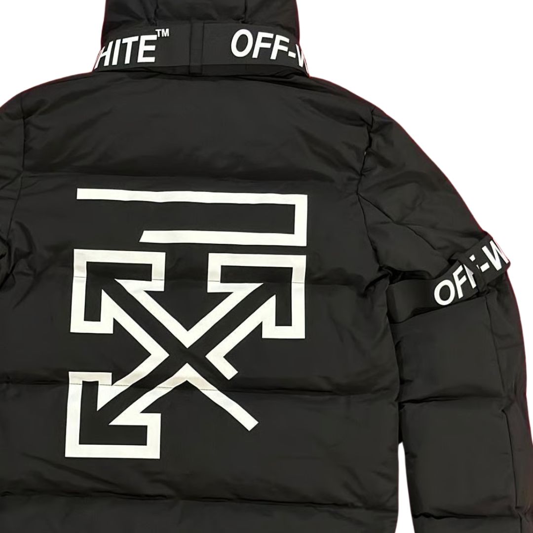 Arrows Logo Industrial Puffer Jacket
