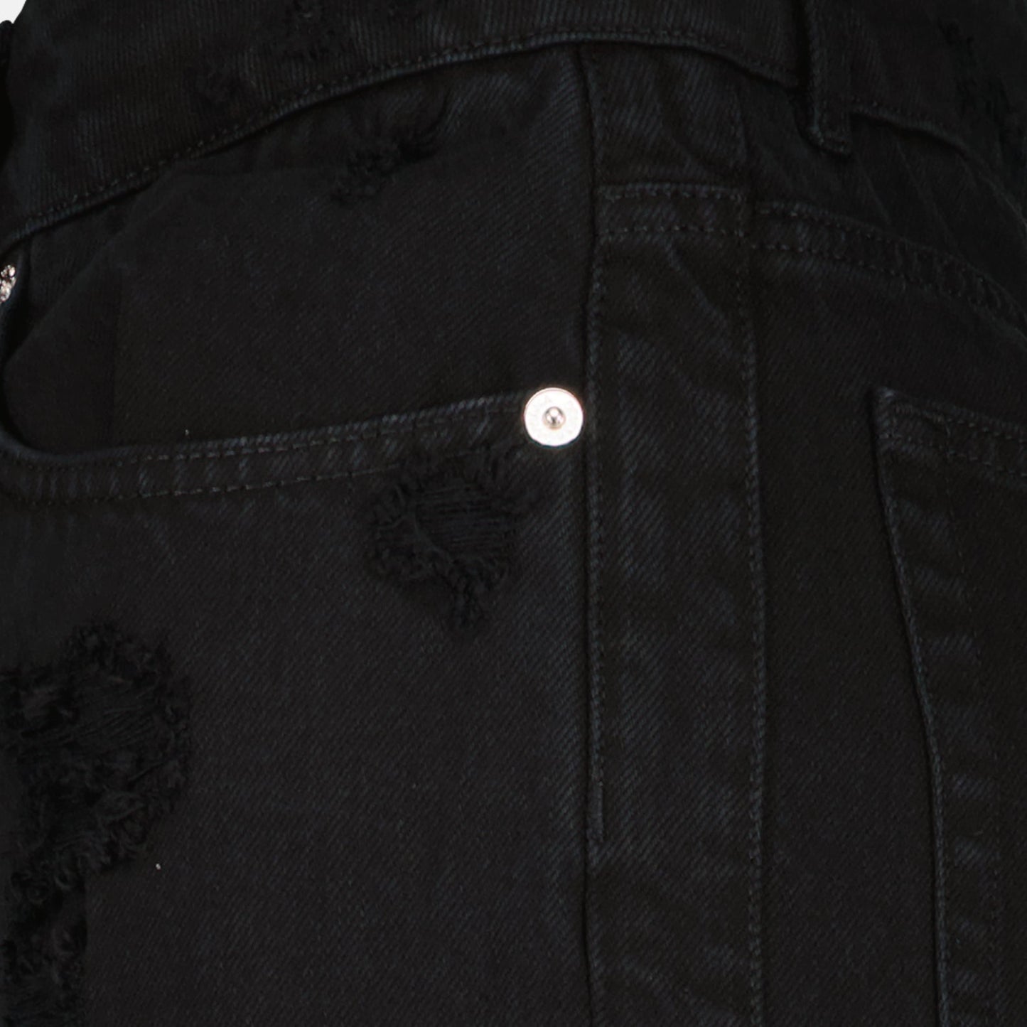 Black Straight Jeans