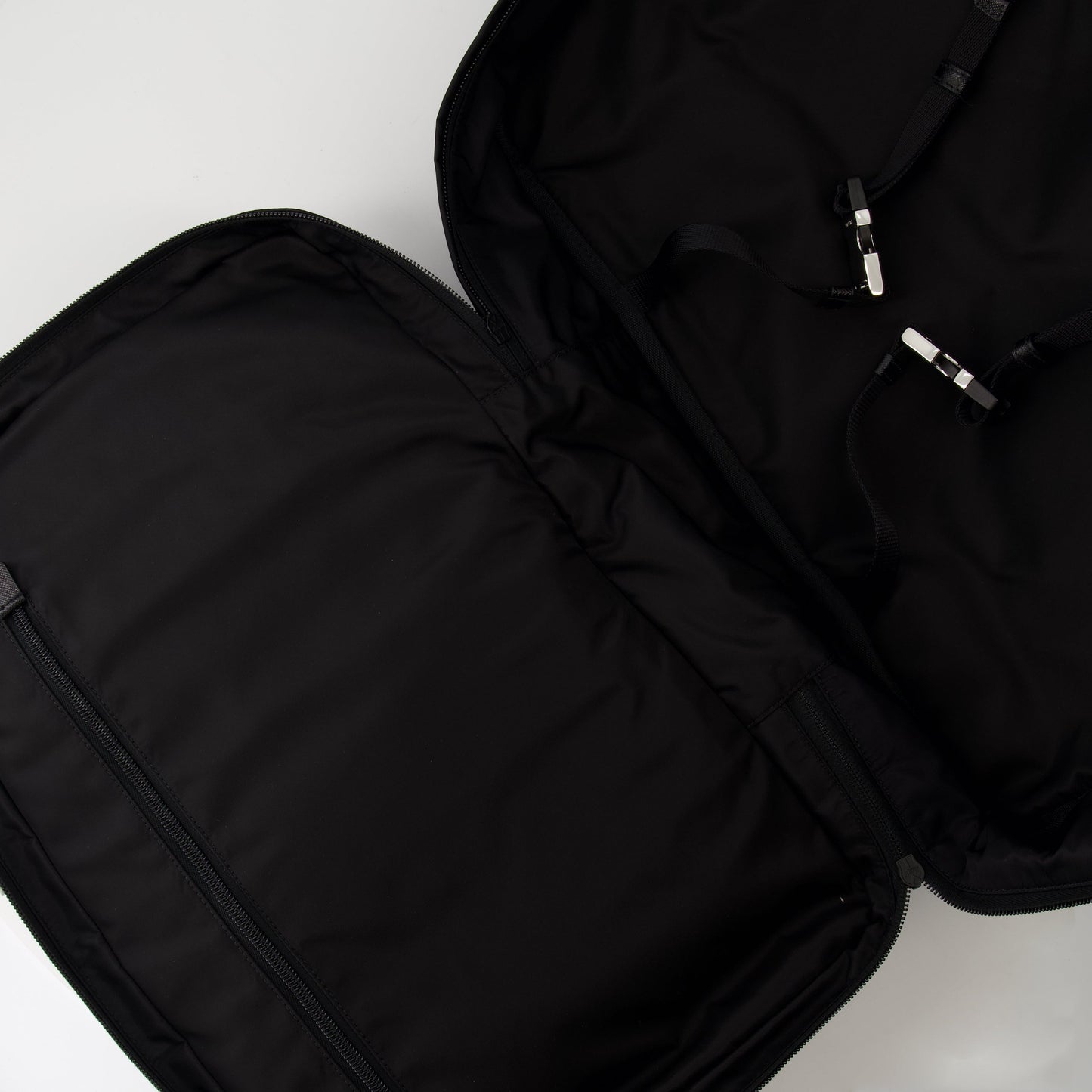 Black Re-Nylon Backpack