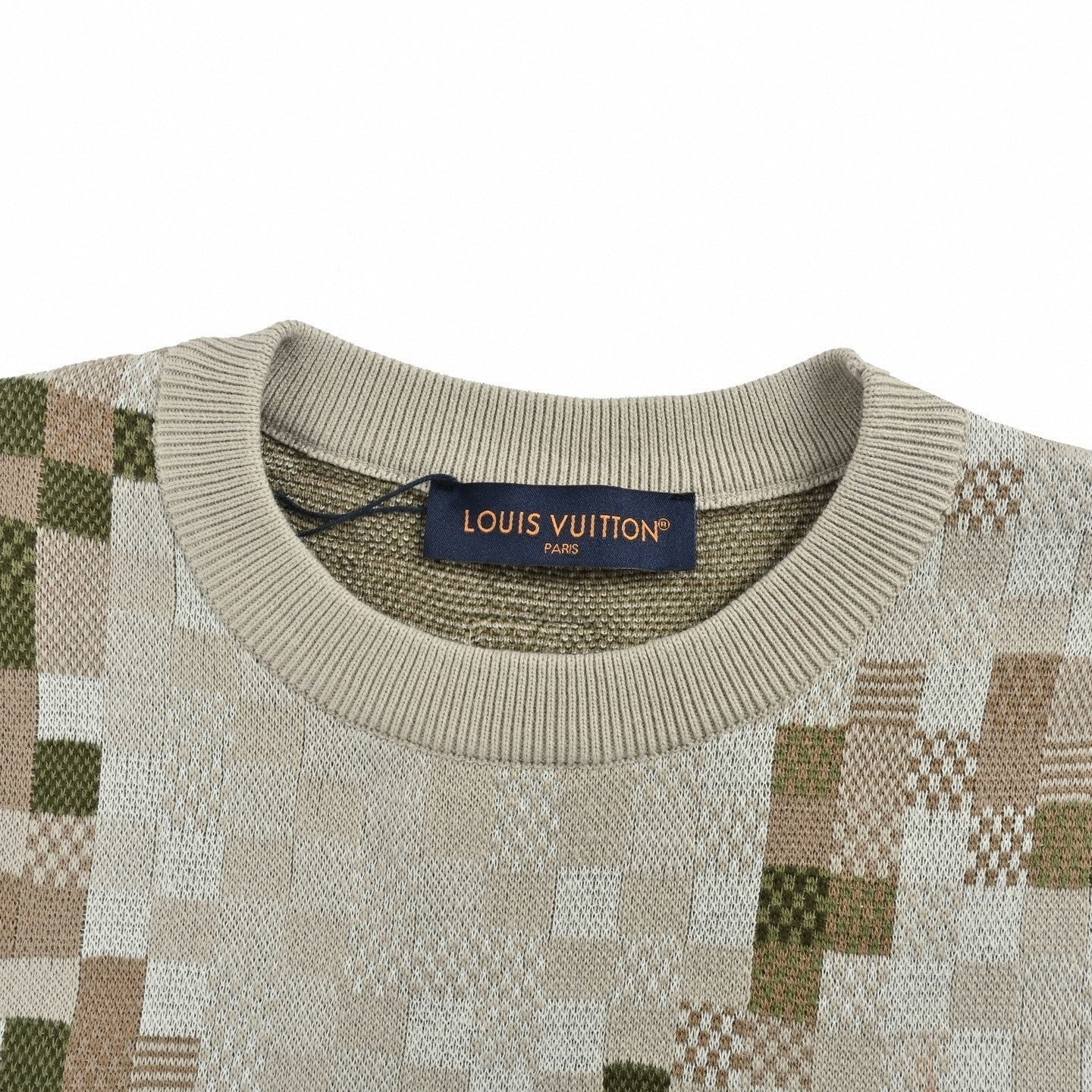 Mosaic Jacquard Signature Knit Sweater