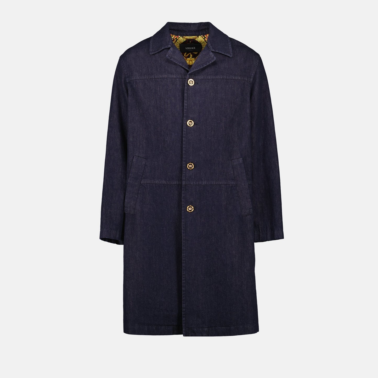 Raw Denim Coat