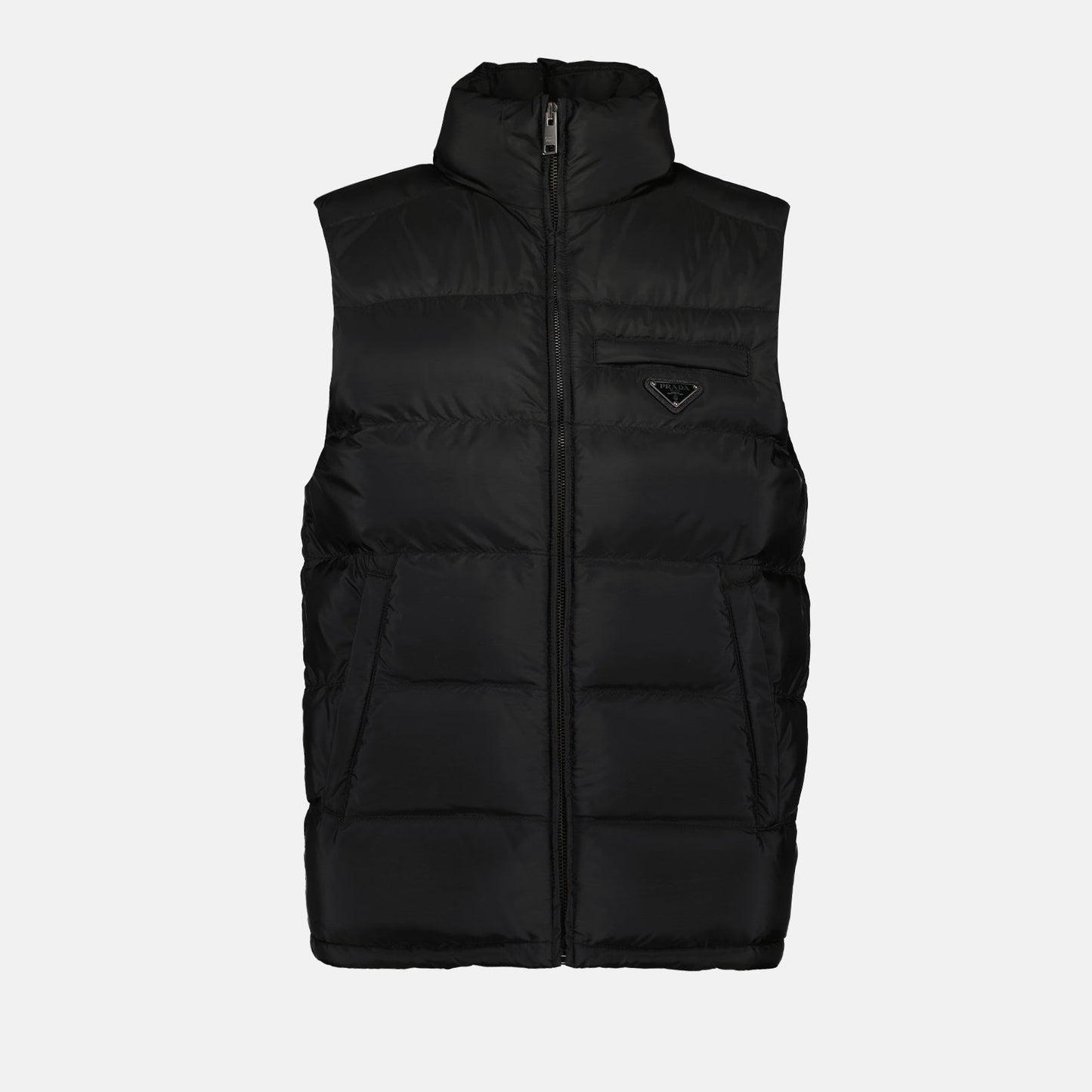 Sleeveless Quilted Jacket