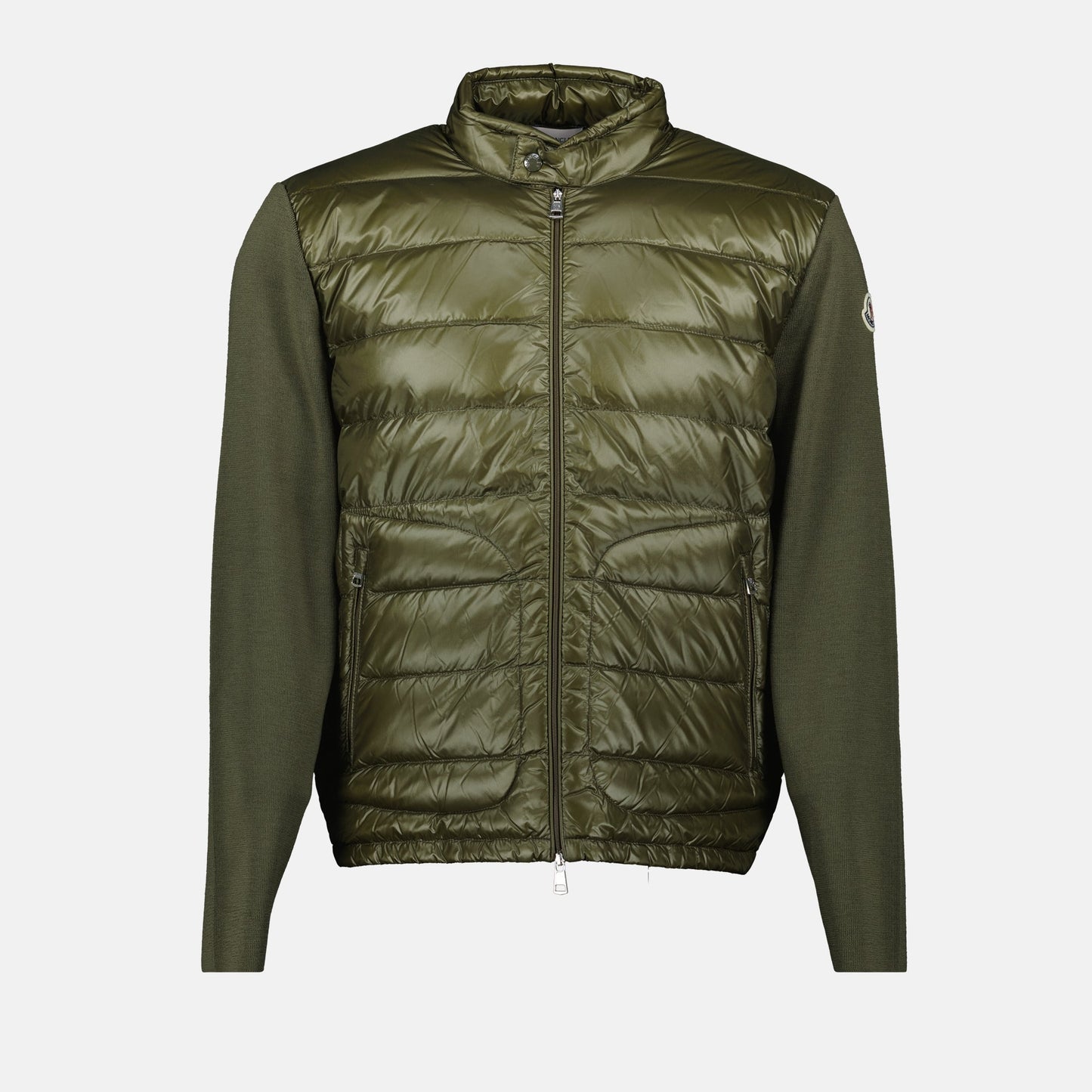 Two-tone quilted jacket