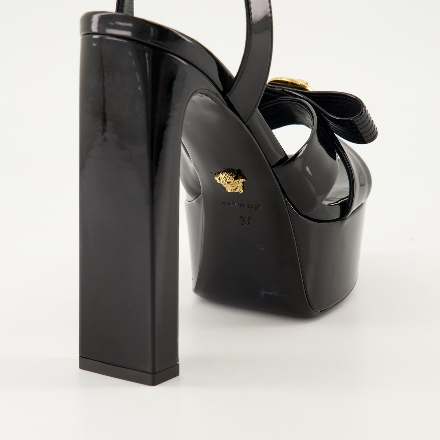 Gianni Ribbon Heeled Sandals