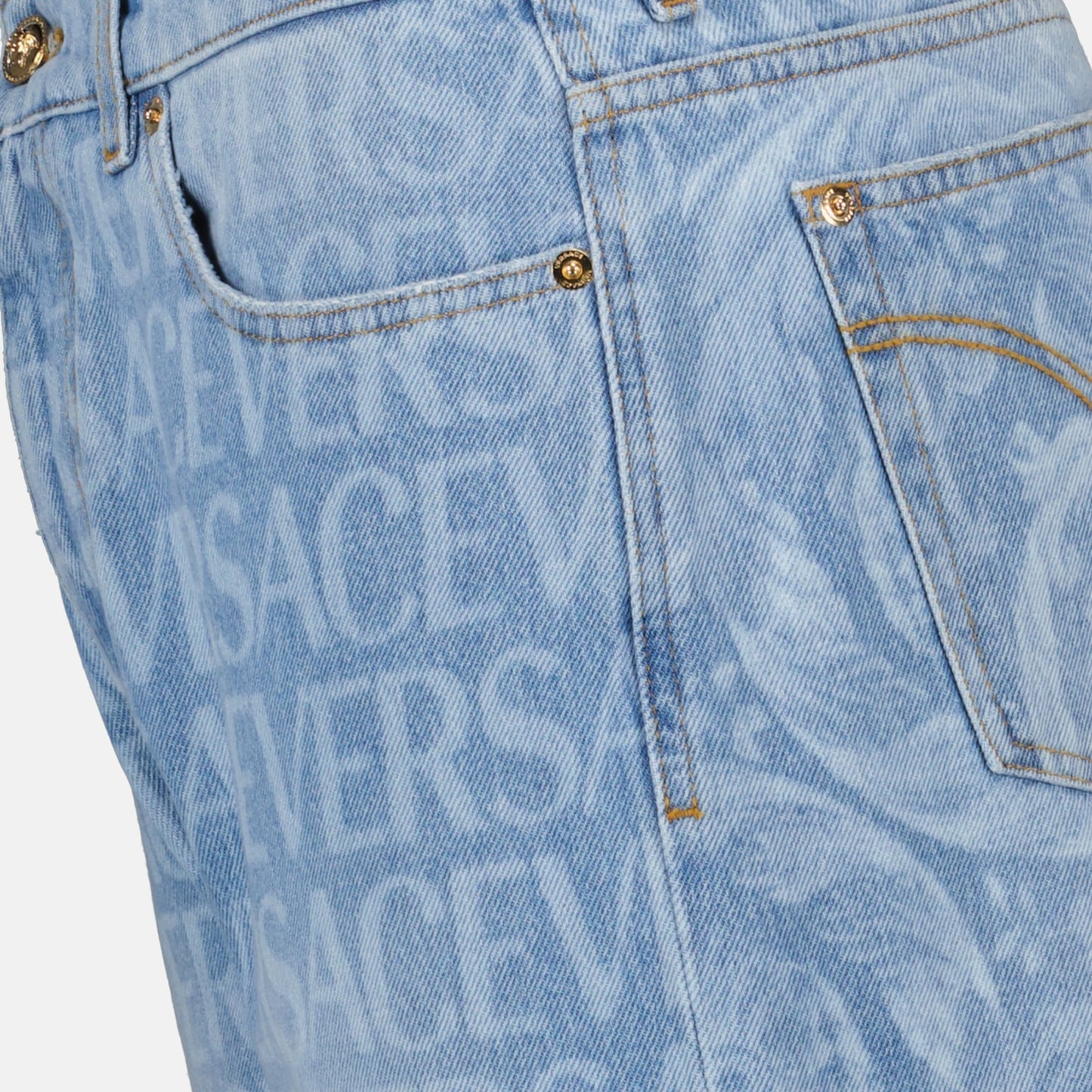 Versace Allover Jeans