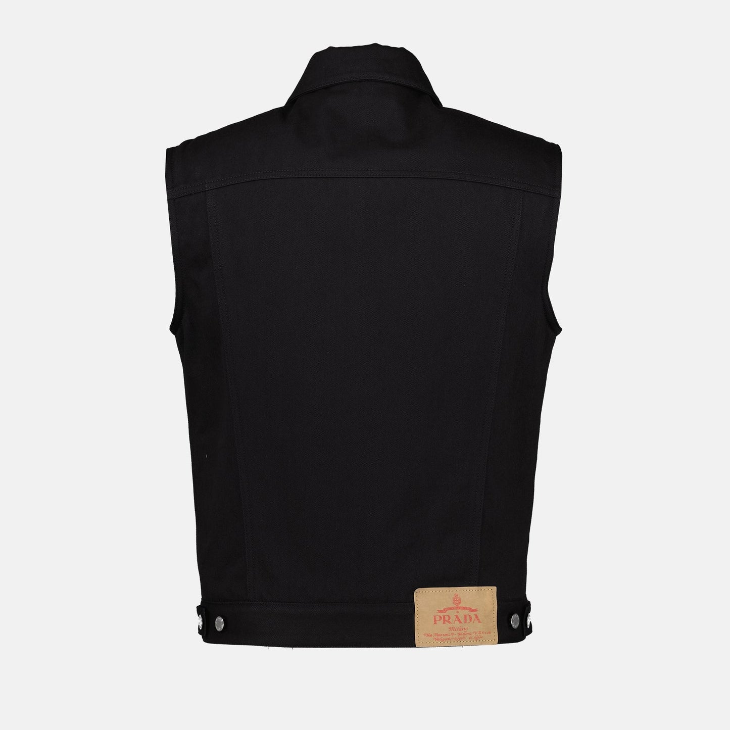 Sleeveless Denim Jacket