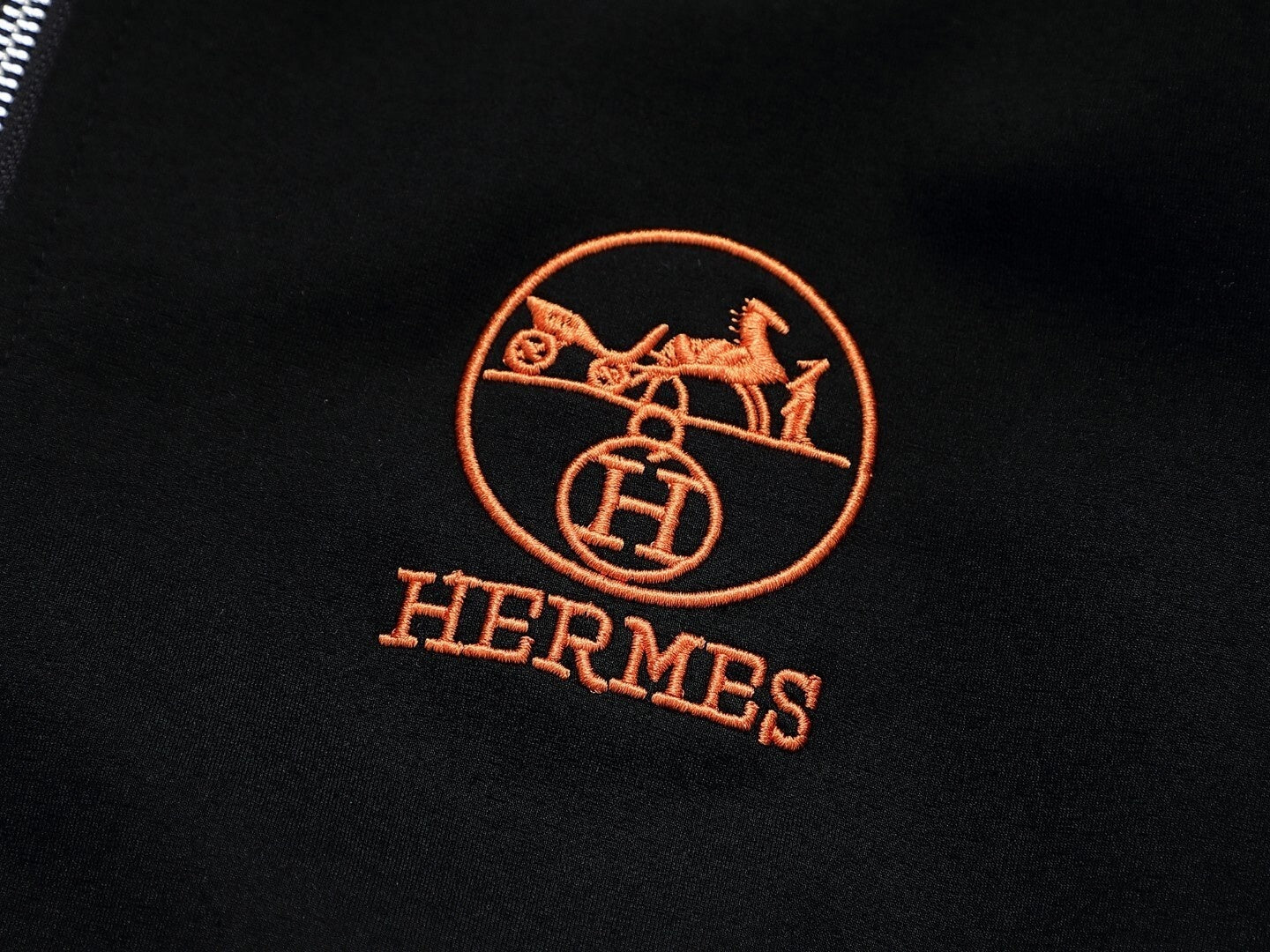 Signature Black & Orange Luxury Tracksuit