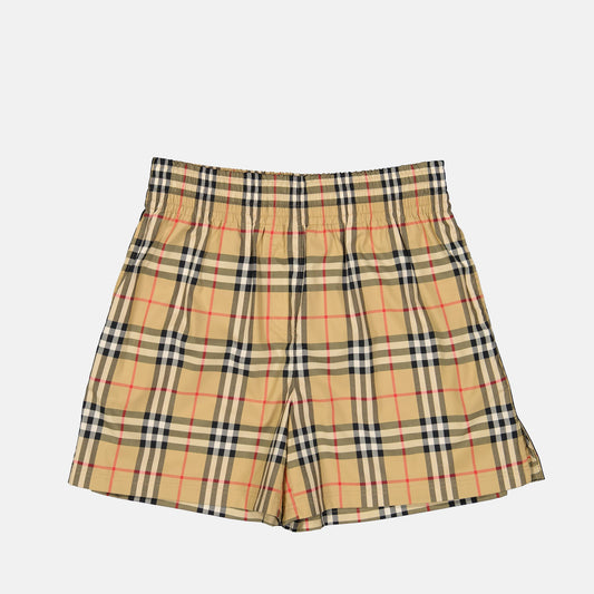 Checked Shorts