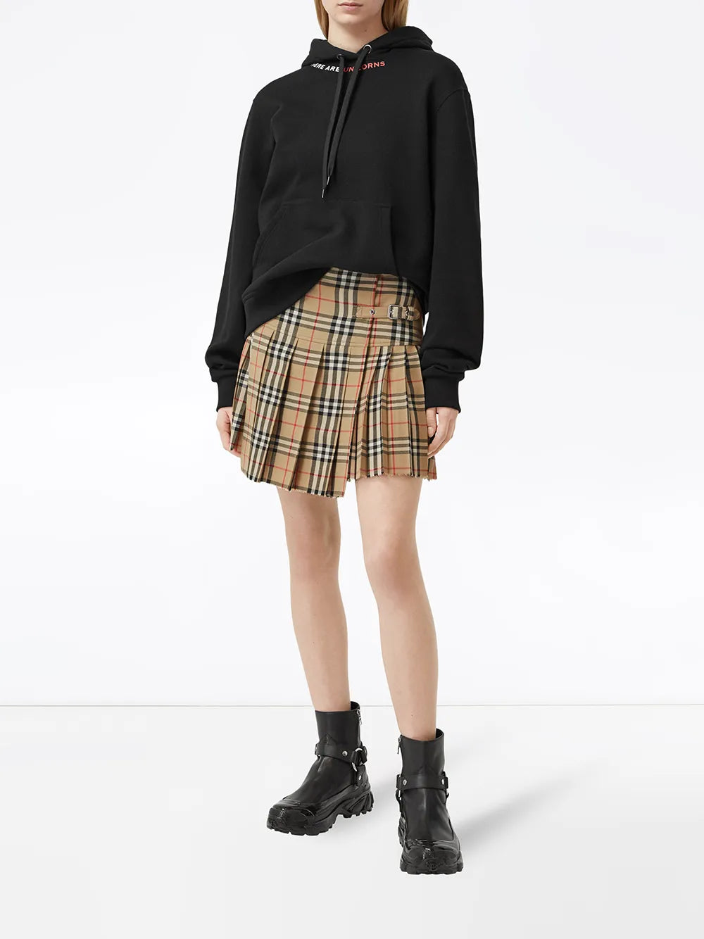 Checkered Skirt