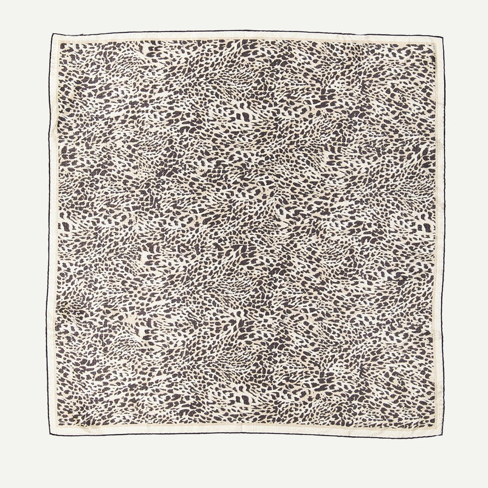 Leopard Silk Scarf