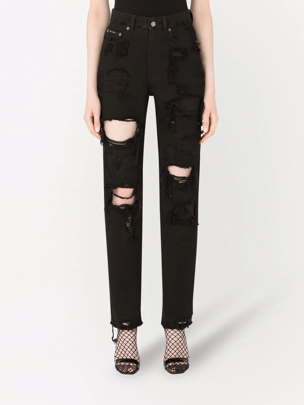 Black Straight Jeans