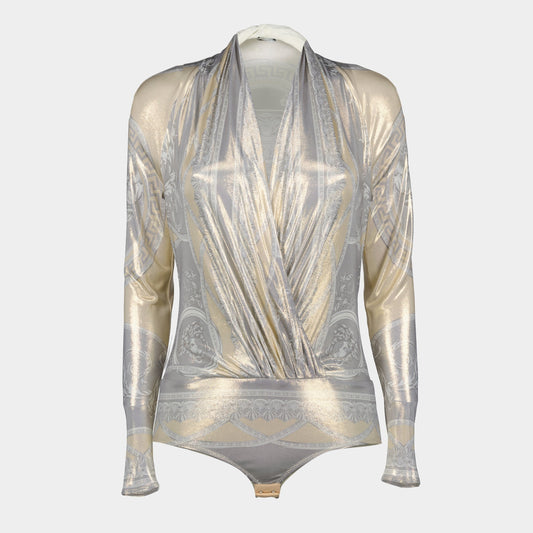 Barocco Draped Bodysuit