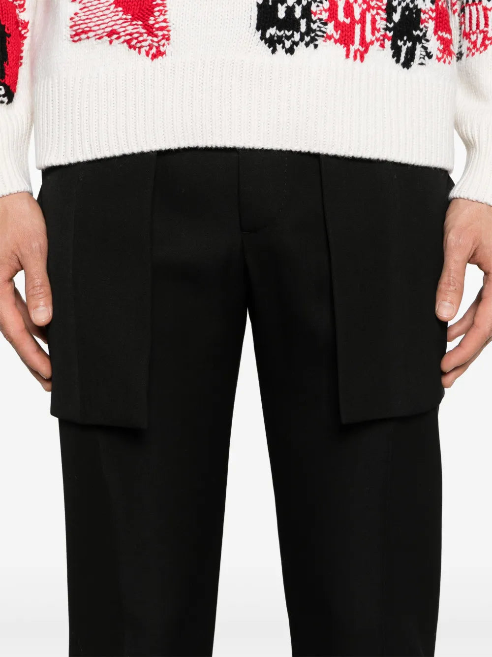 Pants with Visible Pockets