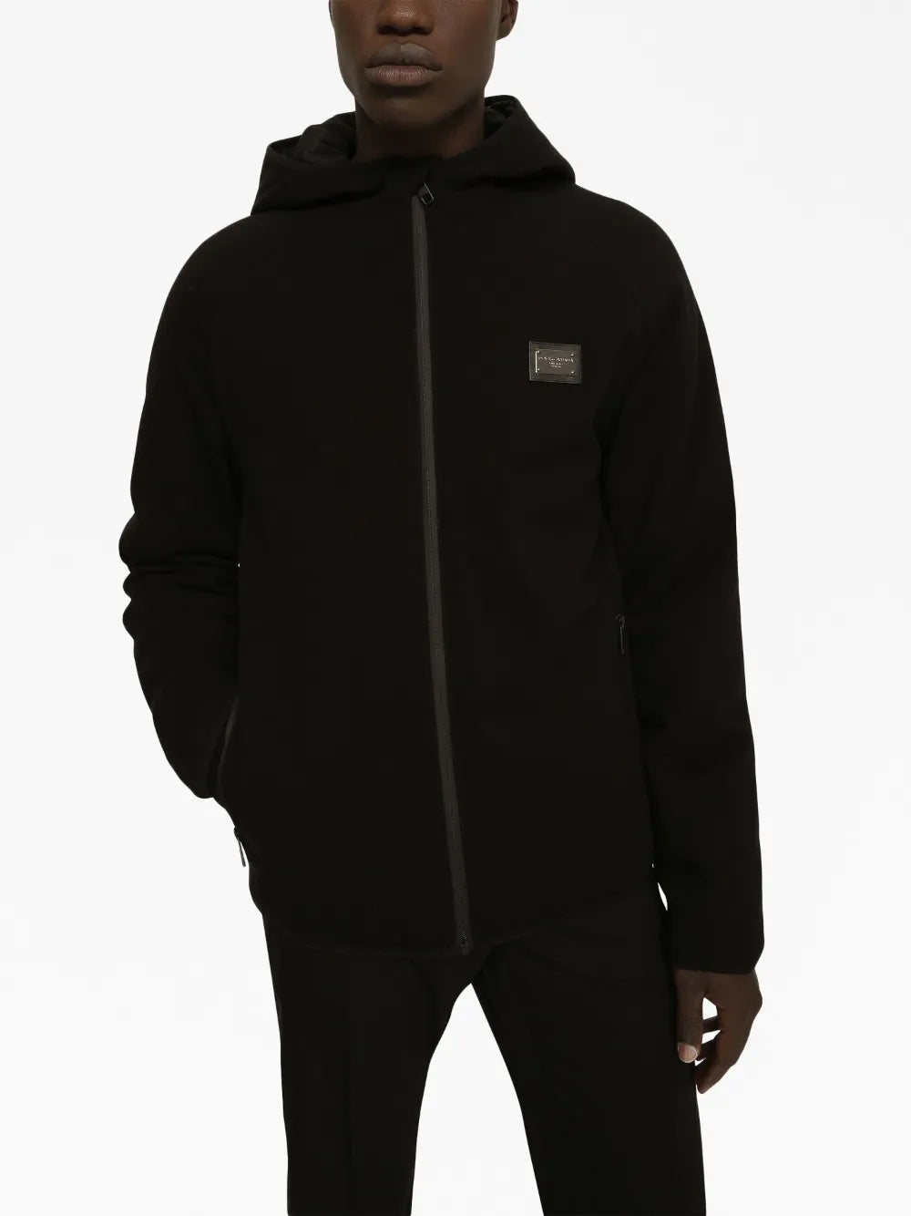 Logo Plaque Windbreaker