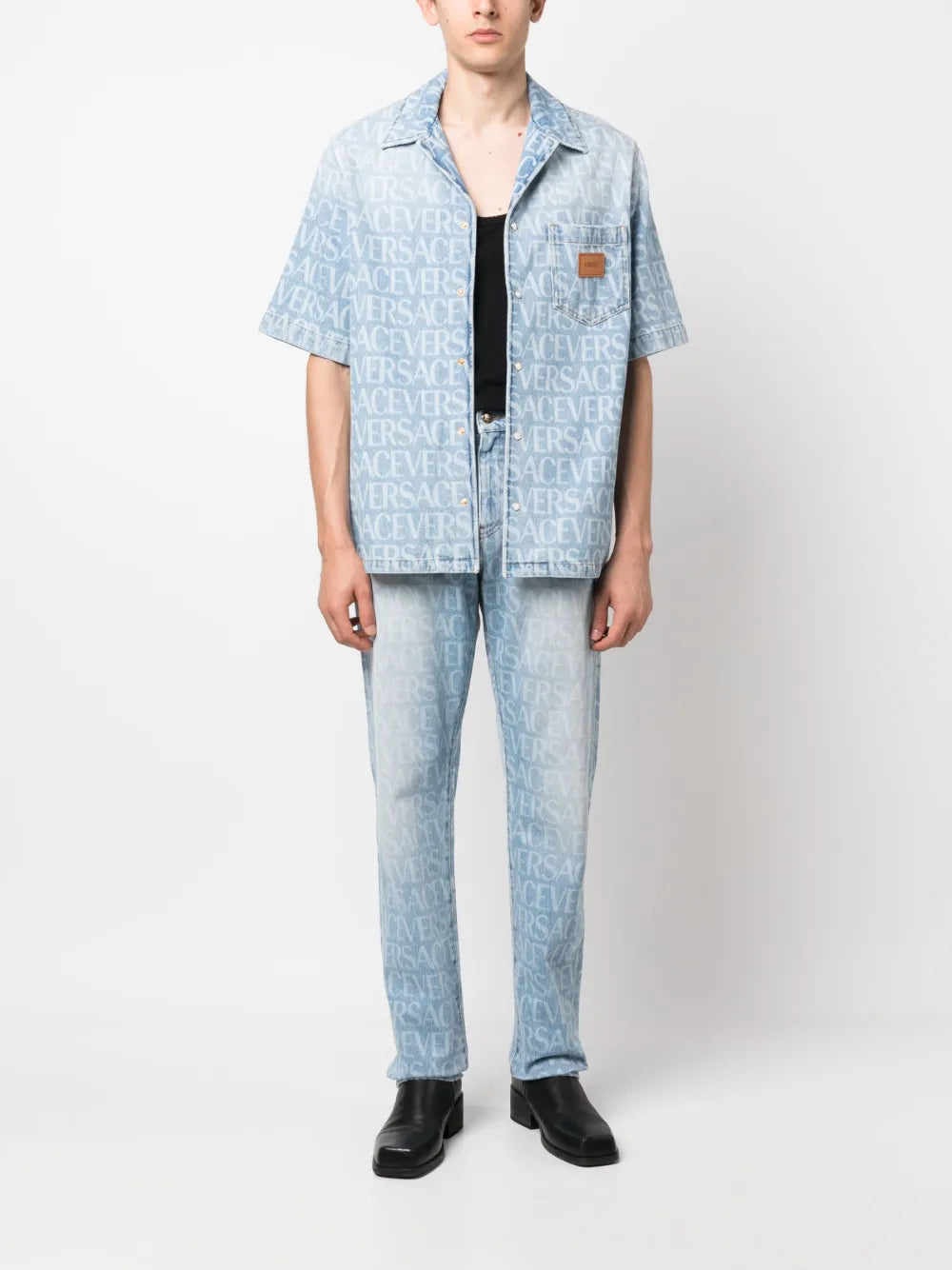 Versace Allover Jeans