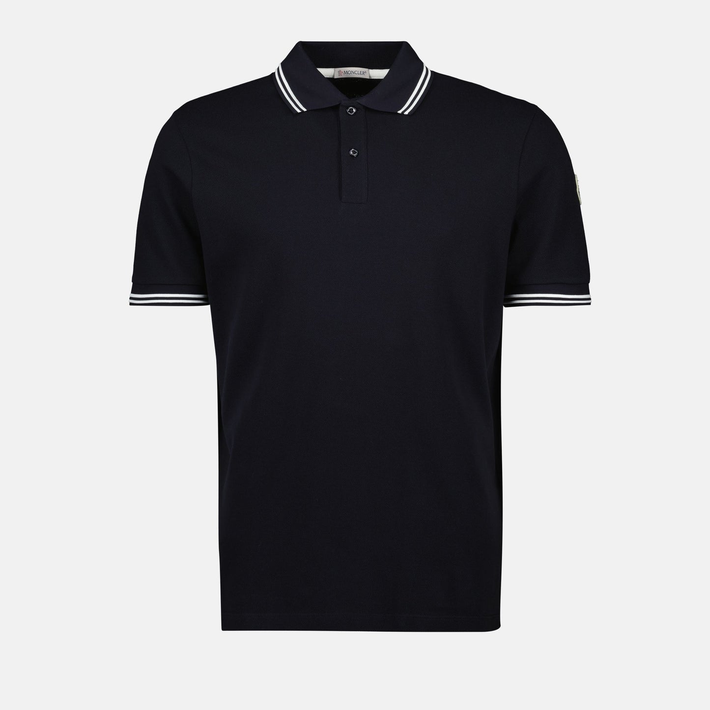 Striped Trim Polo
