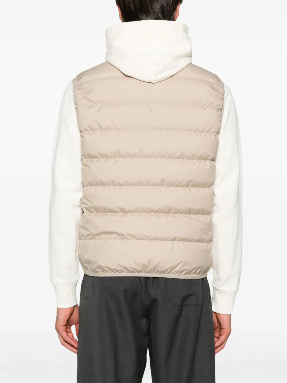 Contrin Sleeveless Puffer Jacket
