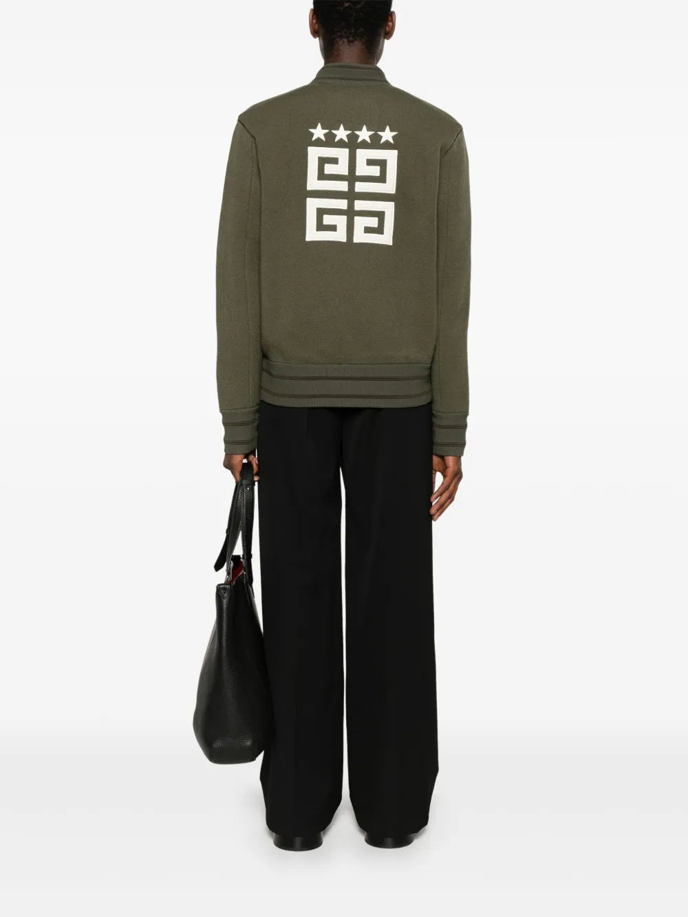 Khaki Varsity Jacket