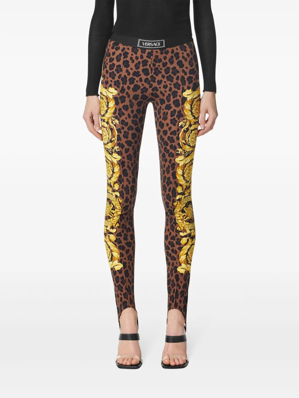 Leopard Barocco Leggings