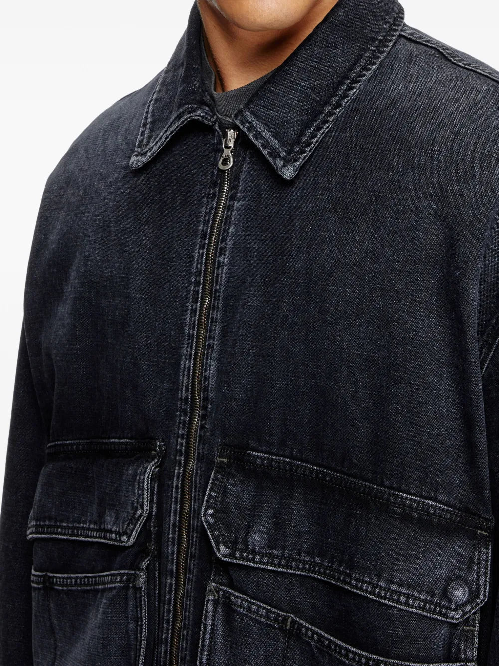 D-Kurz Denim Bomber