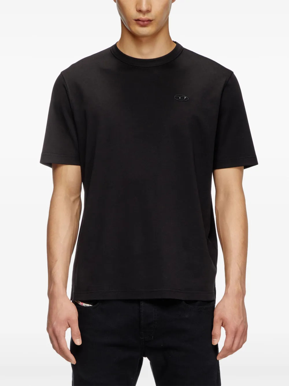 Black T-Shirt T-Adjust-Slits