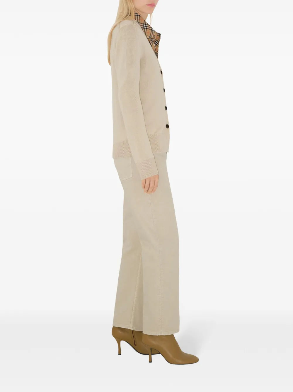 Beige Cavalier Cardigan