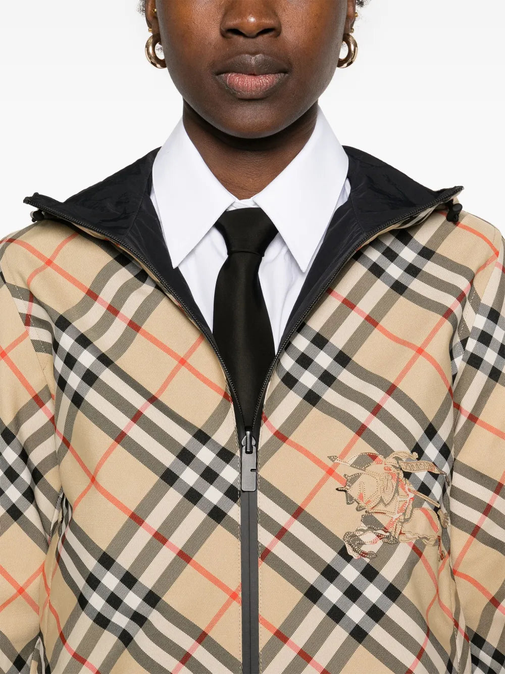Reversible Checked Jacket