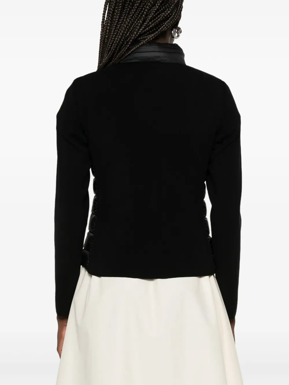 Two-tone quilted jacket