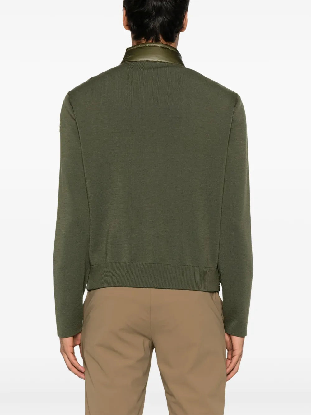 Two-tone quilted jacket