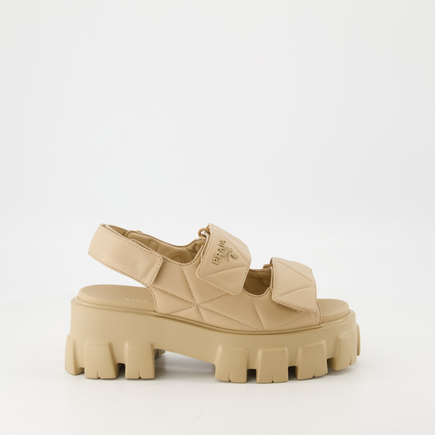 Quilted Leather Sandals