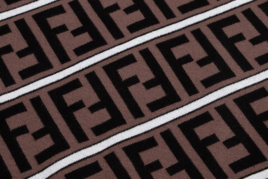 Luxury Monogram Knit Sweater – Unisex