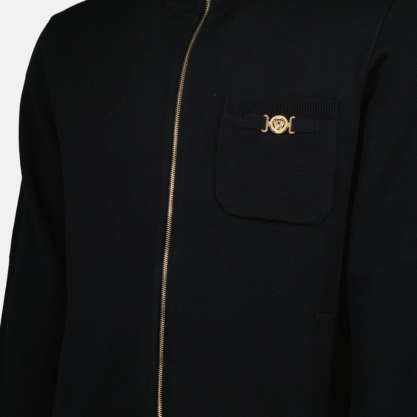 Zipped Cashmere Jacket