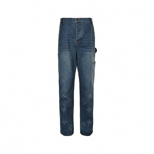 Monogram Utility Denim Jeans