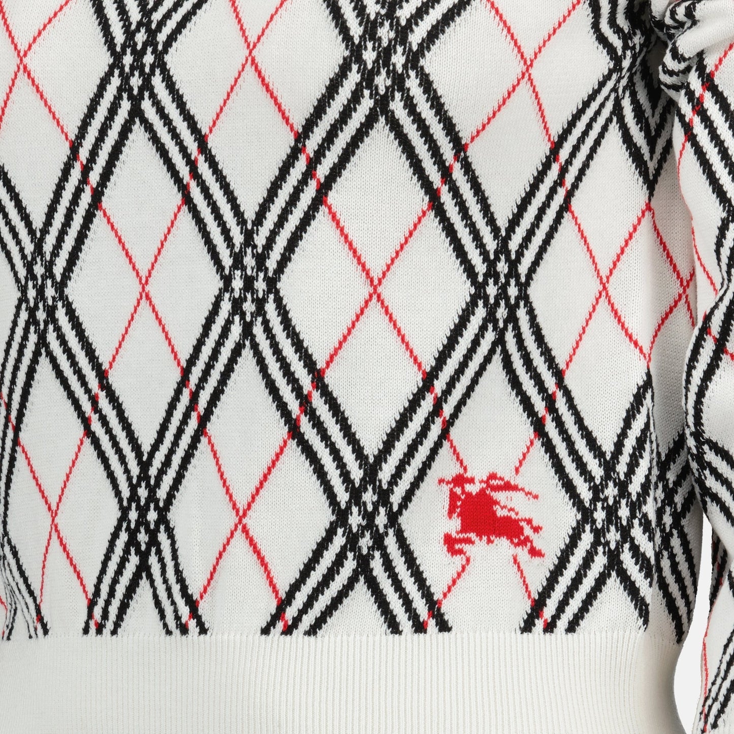 Check Pattern Sweater