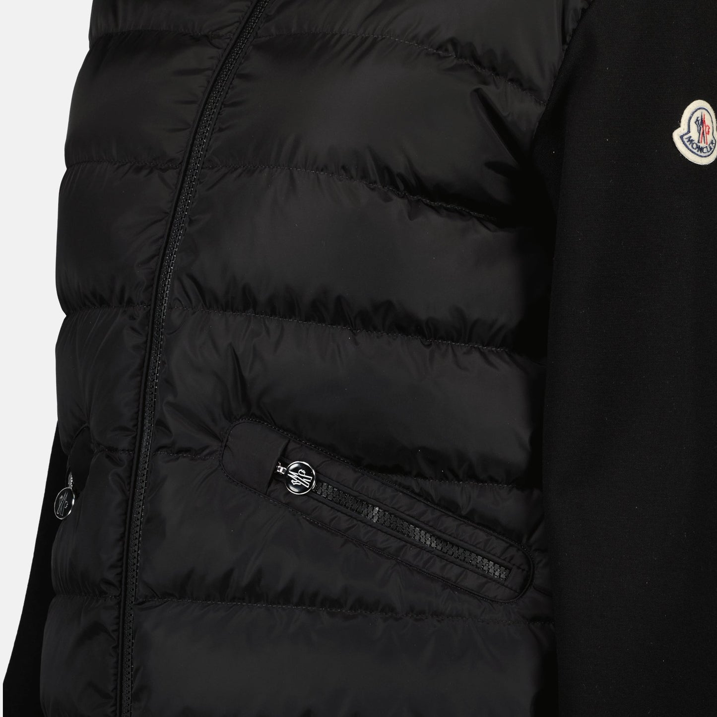 Two-tone quilted jacket