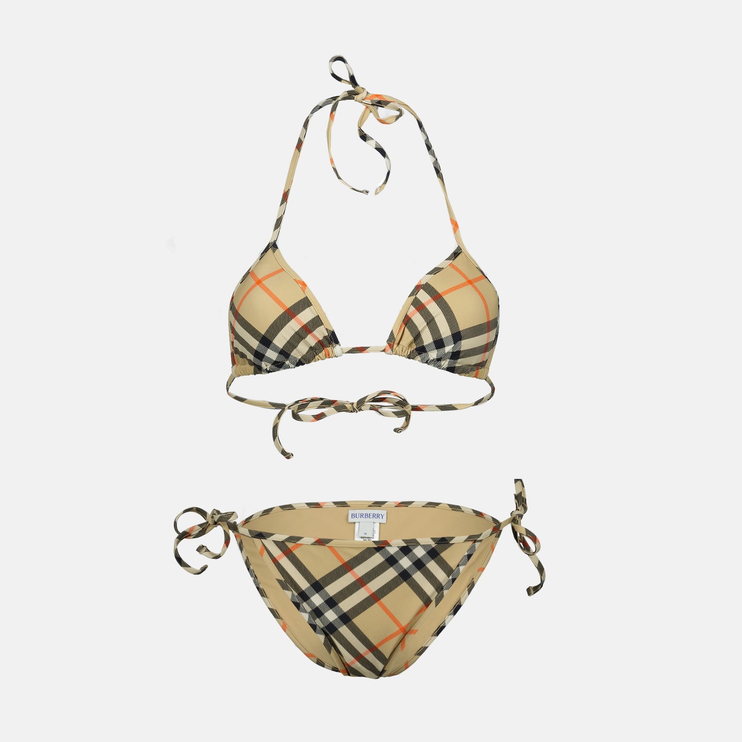 Checked Bikini Bottoms