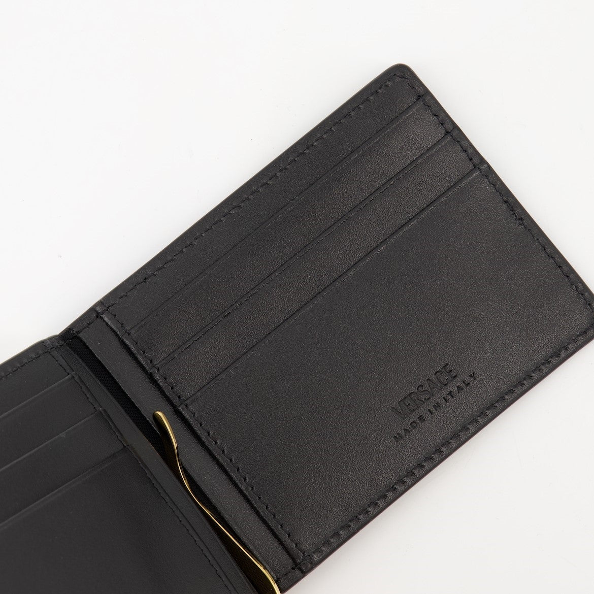 Medusa Biggie Leather Wallet