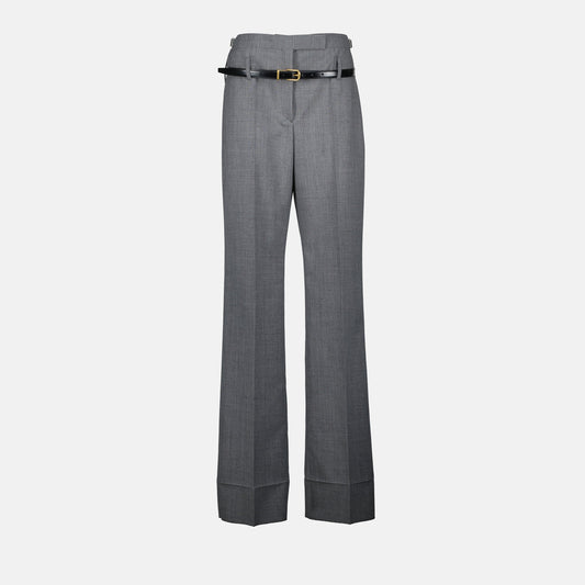 Gray Wool Pants