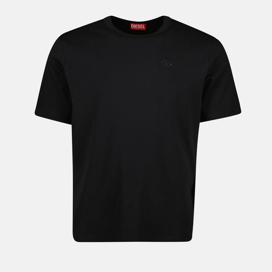 Black T-Shirt T-Adjust-Slits